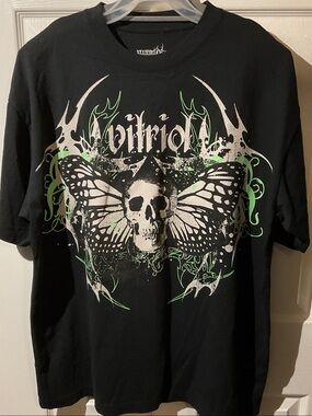 Vitriol Maximal Skull Tee with Backhit
